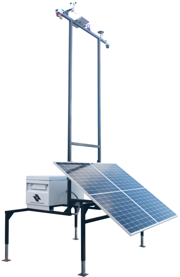 SunRoad solar surveillance trailer unit